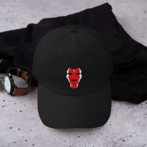 Red Cat Ball Cap