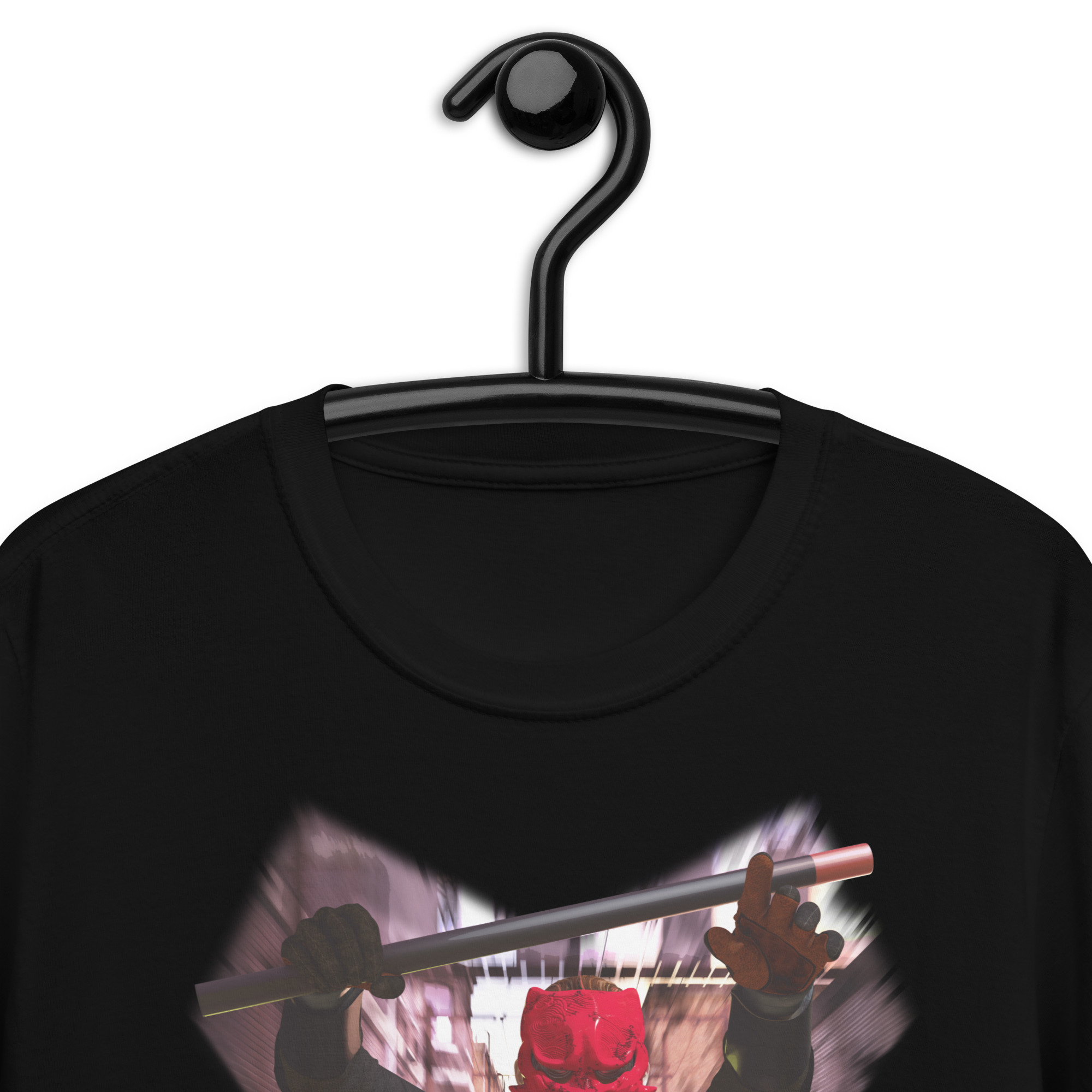 Red Cat Leap T-Shirt SS Unisex - Image 3